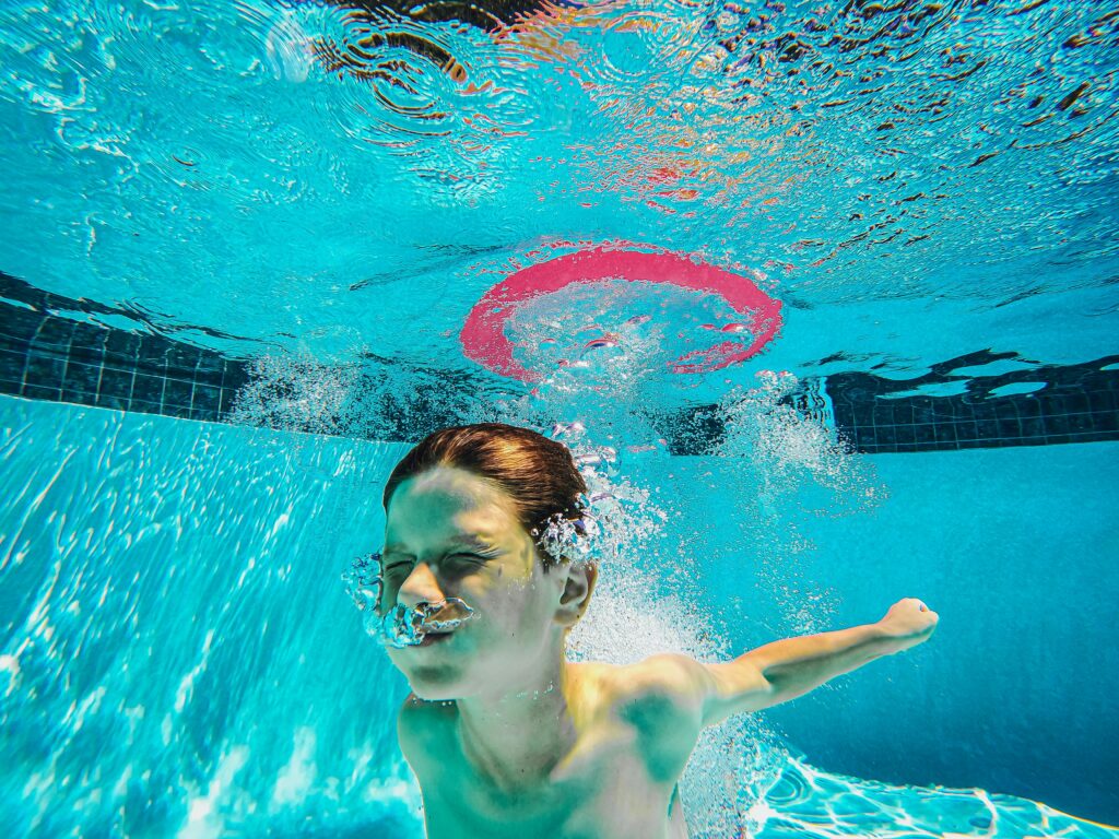 Diving lessons.