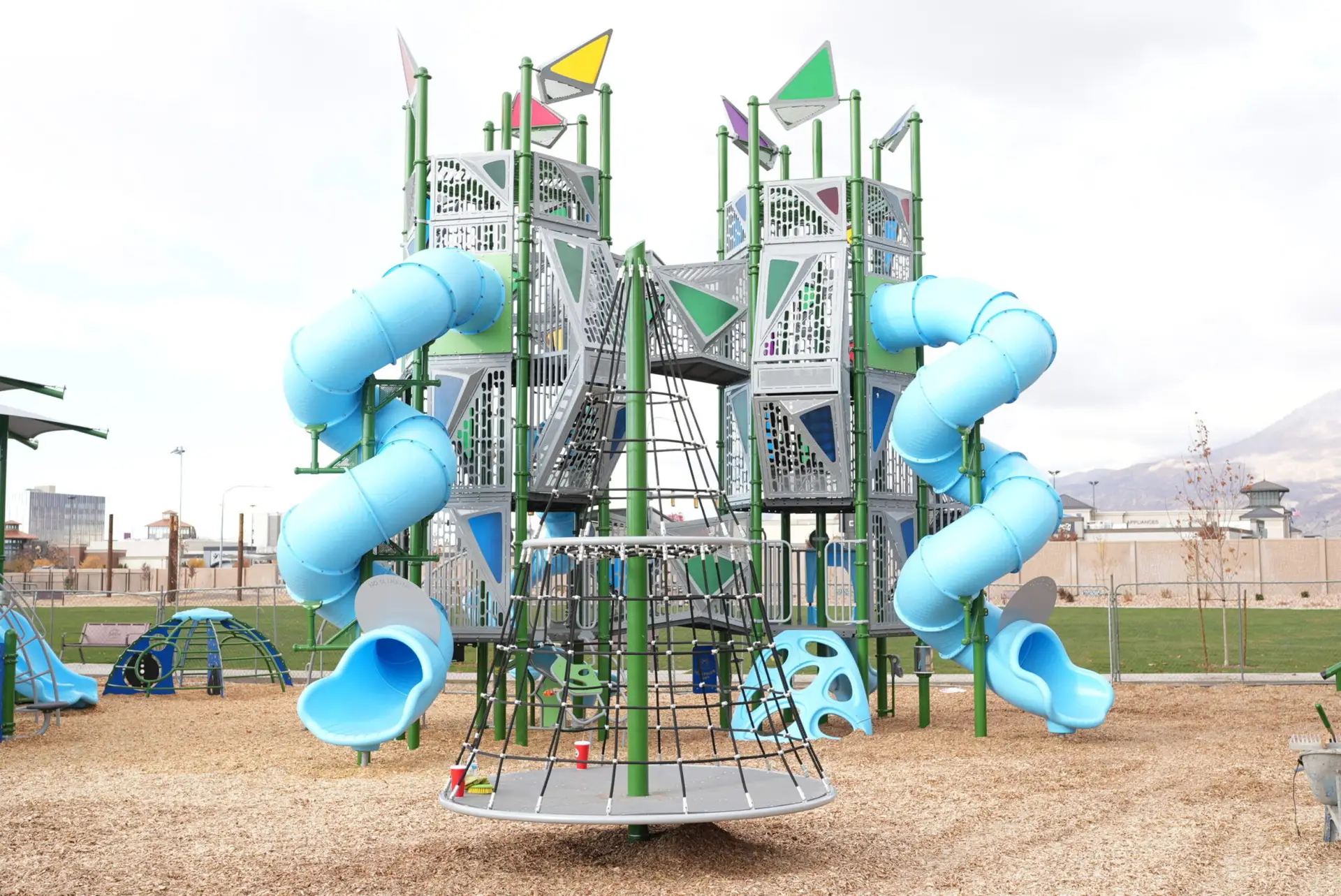 Hillcrest Park playground.