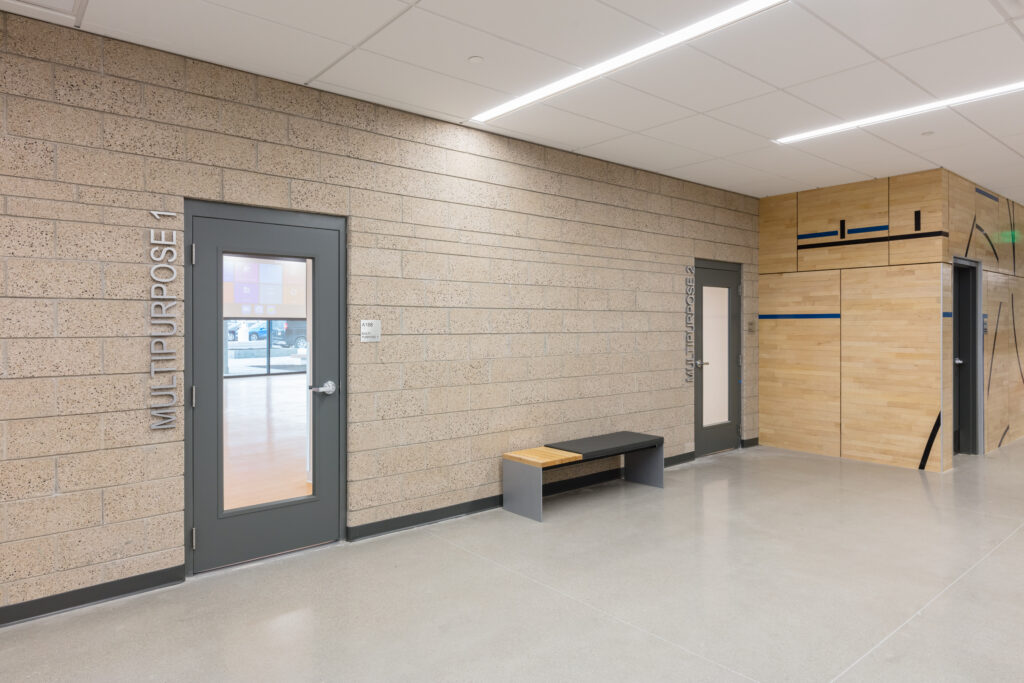 Multipurpose Room in the Orem Recreation Center.