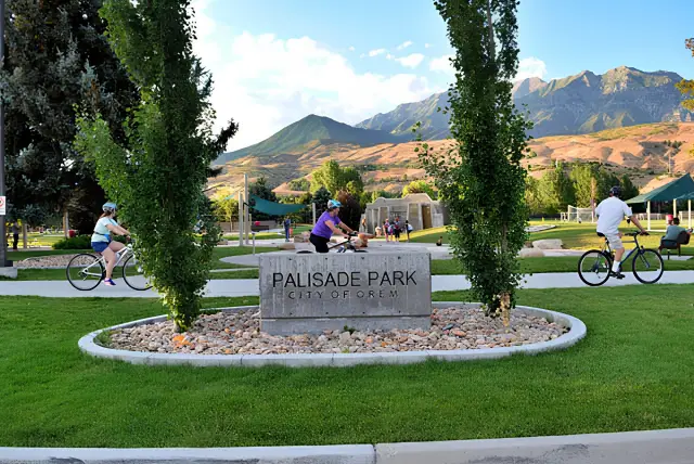 Palisade Park in Orem.