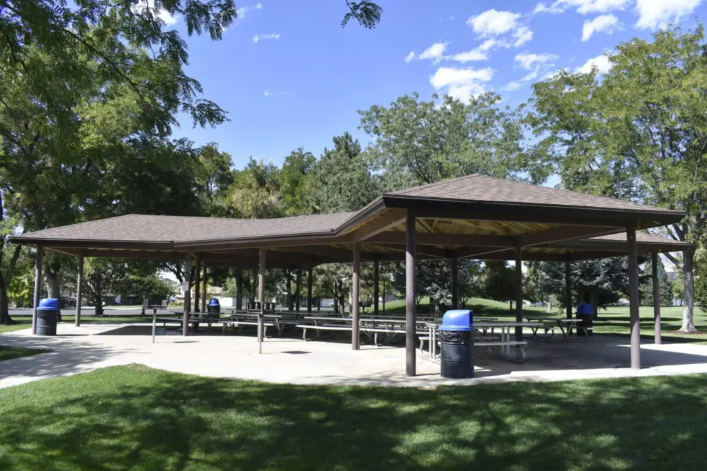 Windsor Park pavillion in Orem.