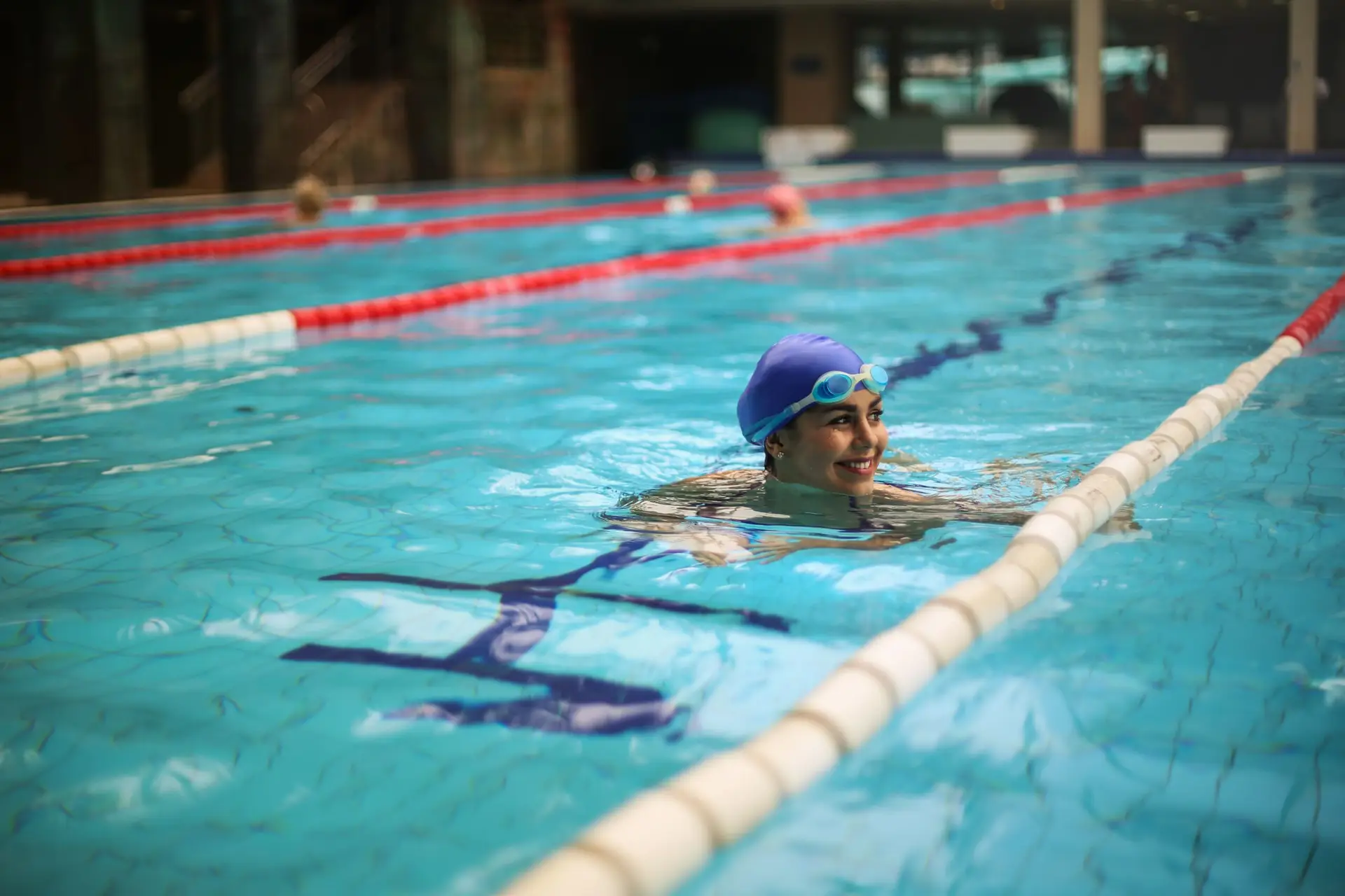 Adult swim lessons.